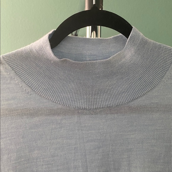 Banana Republic MERINO WOOL MOCK-NECK SWEATER SIZE LARGE - Picture 5 of 6